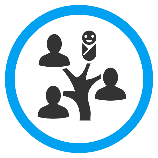 Genealogy community icon